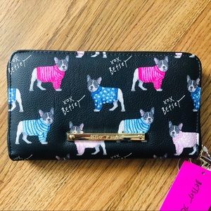 Betsey Johnson Frenchie Wallet